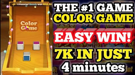 paano manalo sa color game online|How to Play and Win in Color Game .